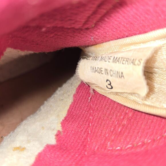 Pacer Girls' Roller Skates ZTX SR Series Pink White Leather Youth Size 3 VG - Picture 2 of 16